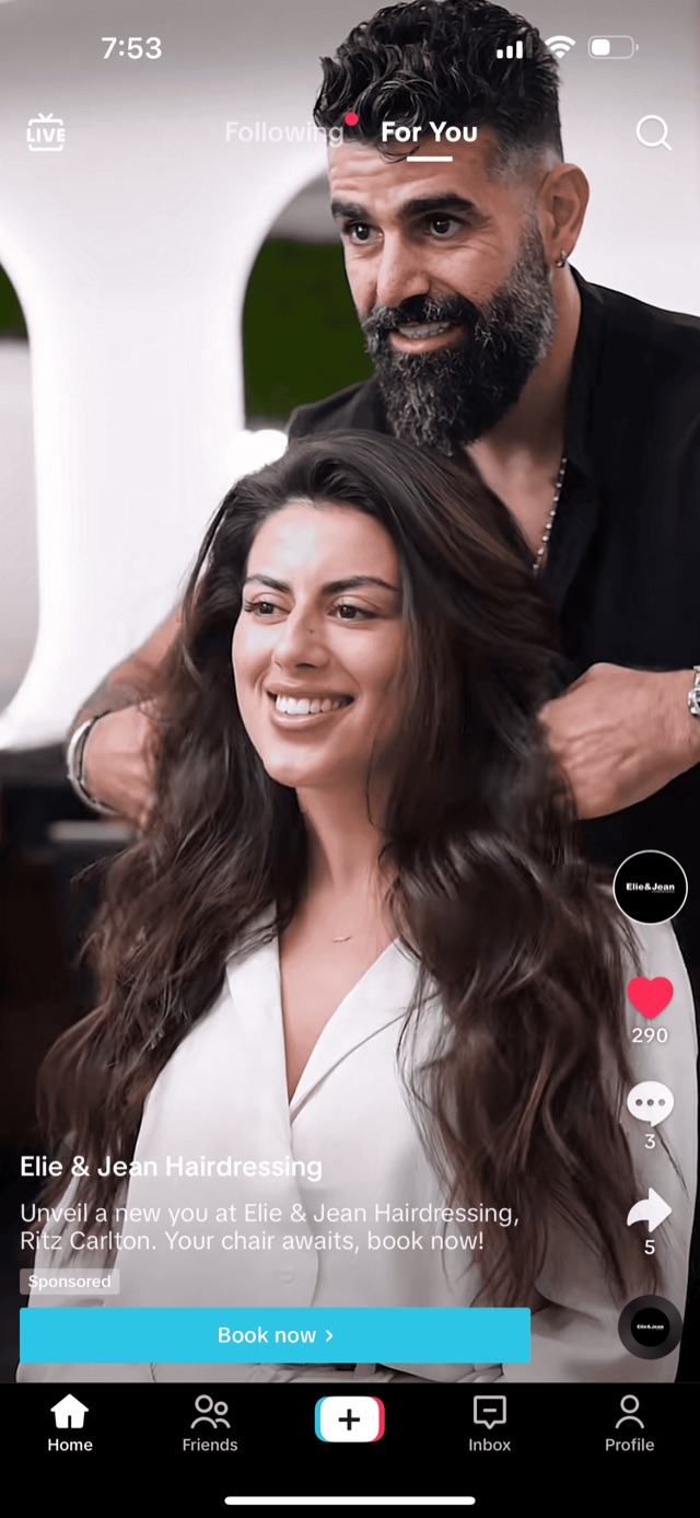 Elie & Jean at the Ritz-Carlton — bookings