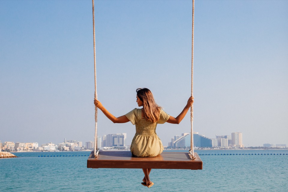 Lifestyle shoot on the Bahrain seafront