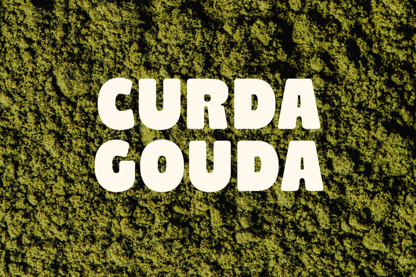 Curda Gouda font specimen