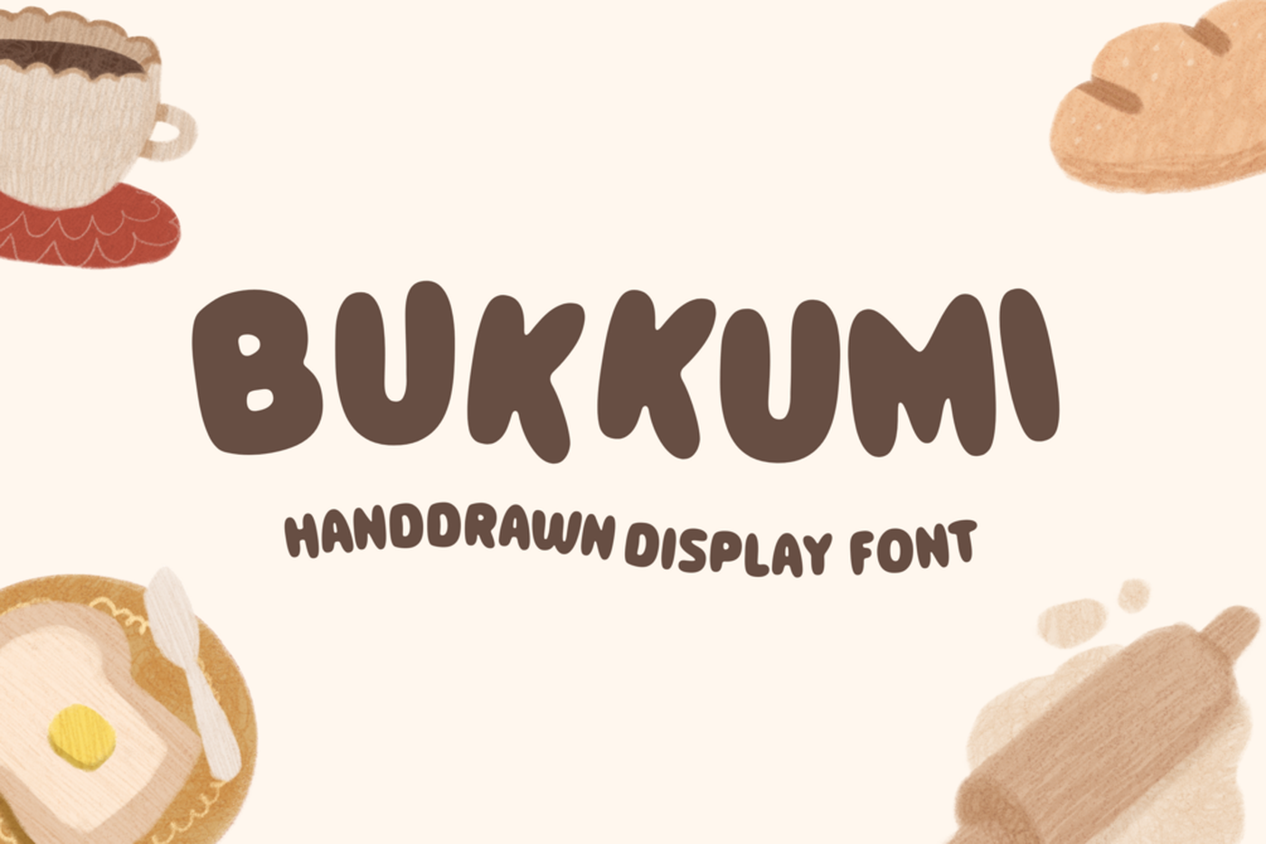 Bukkumi font specimen