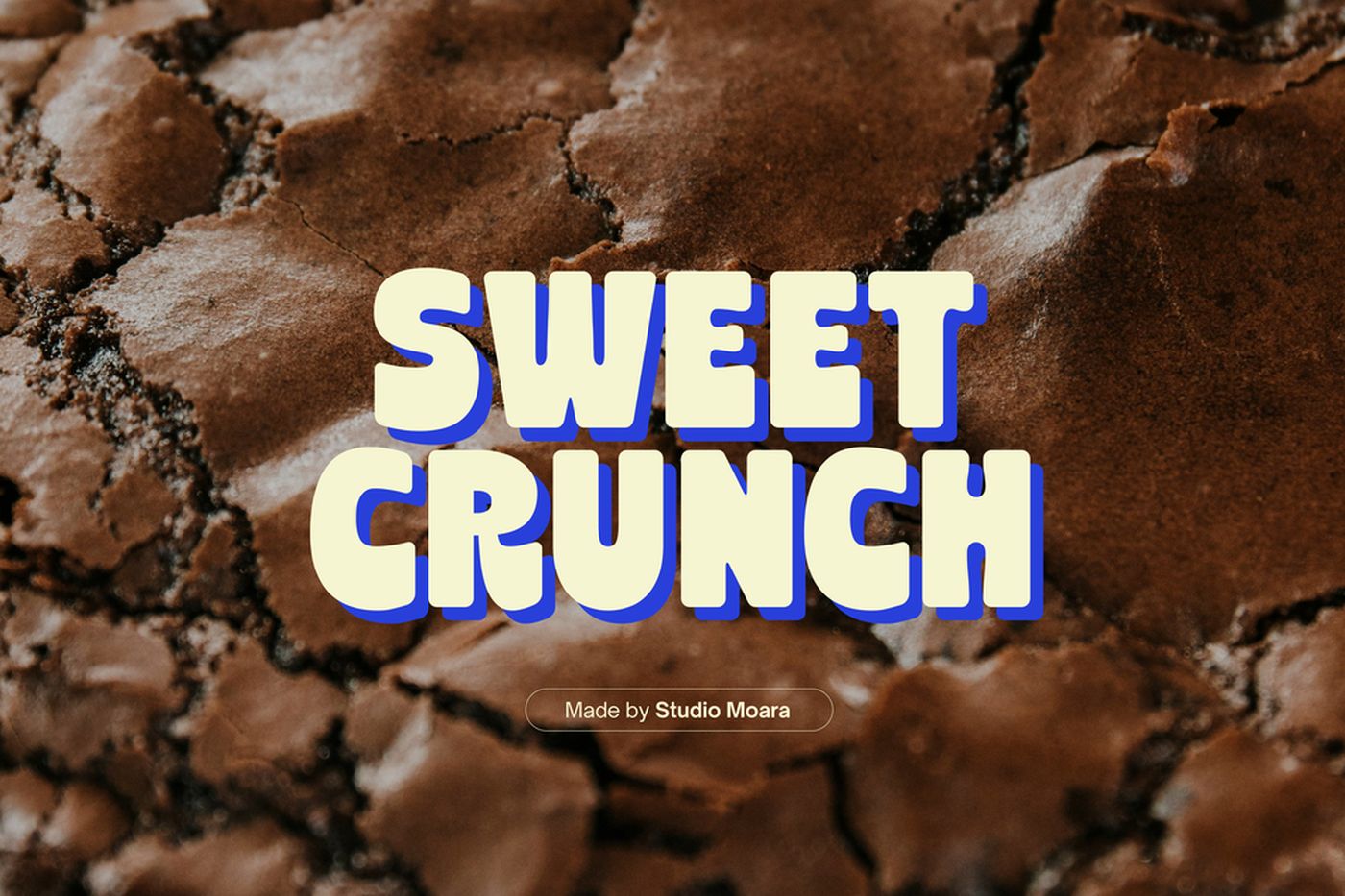 Sweet Crunch font specimen