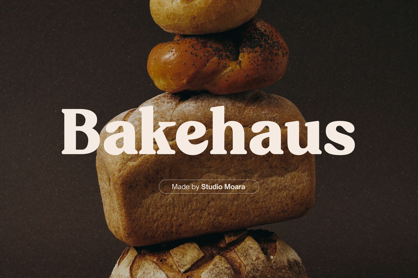 Bakehaus font specimen
