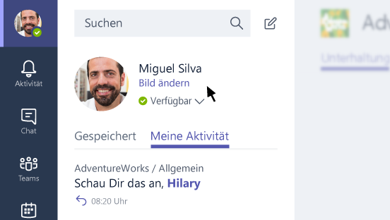 Profilbild ändern