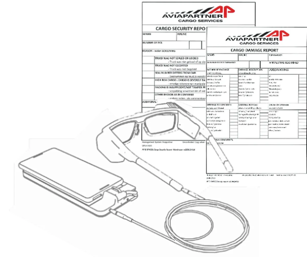 Acceptance test checklists with smart glasses