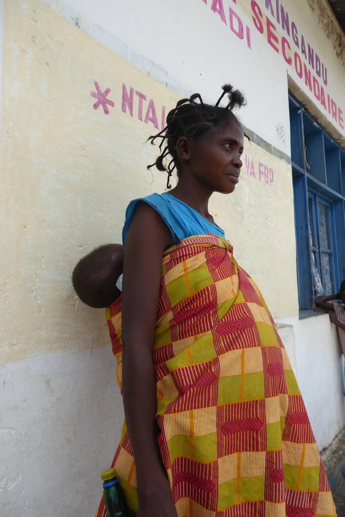 Mother and child at Kigandu health center