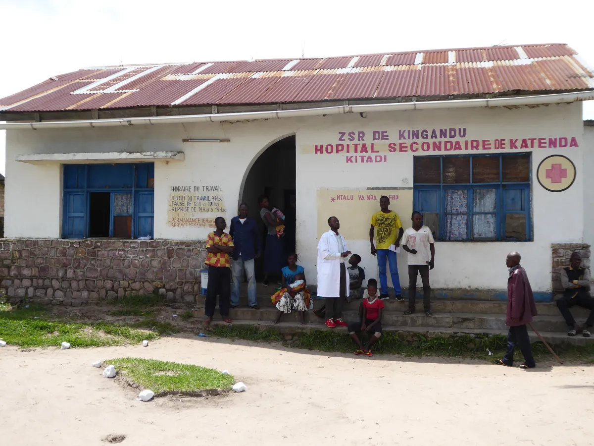 Kigandu health center in DR Congo