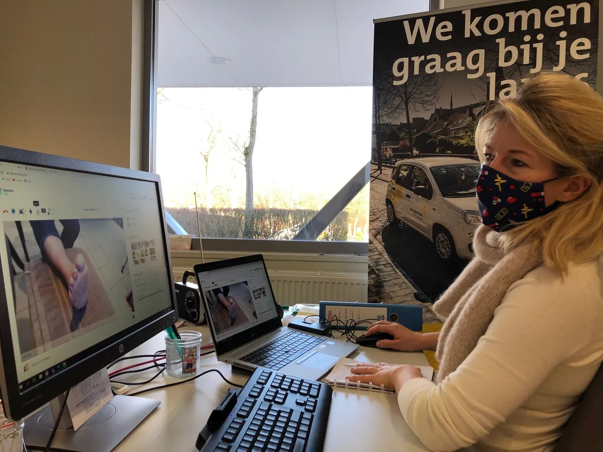 Remote assistance Wit Gele Kruis