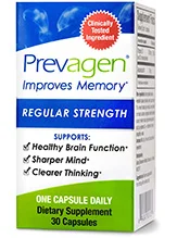 Prevagen Regular Strength memory supplement bottle