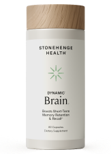 Stonehenge Health Dynamic Brain memory supplement bottle
