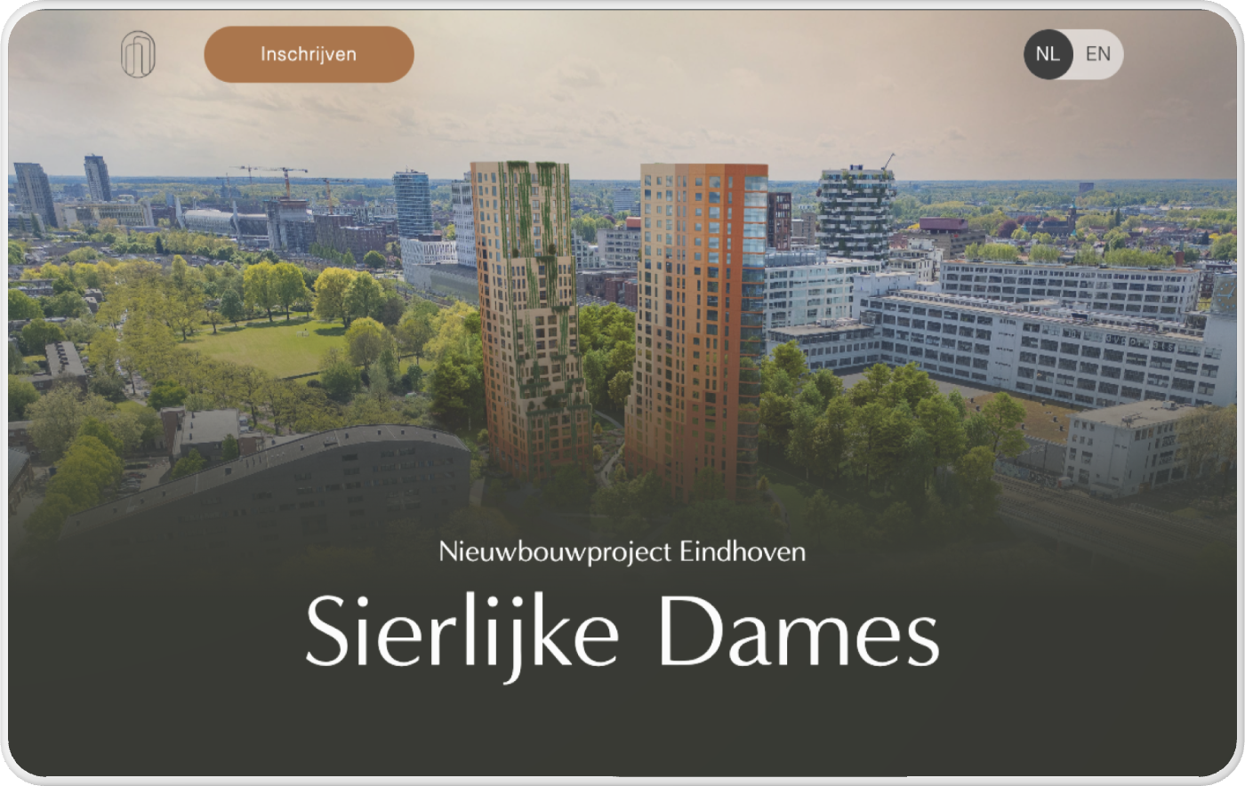 De sierlijke dames website | Maatwerk door Online Origins