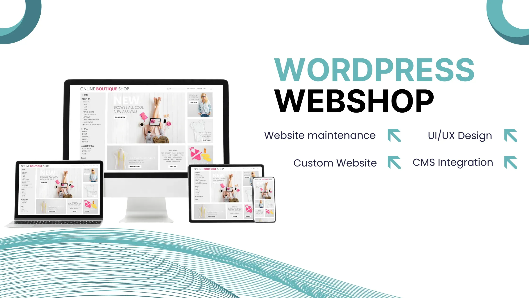 A webshop with Wordpress