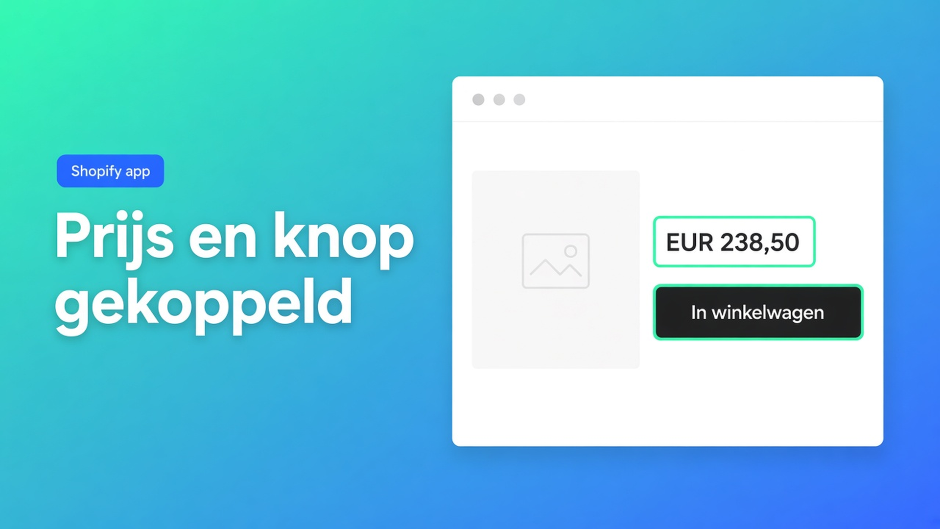 Shopify selector picker prijs knop: klik op de prijs en Add to cart, de app vult de CSS. Werkt na een theme-switch opnieuw.