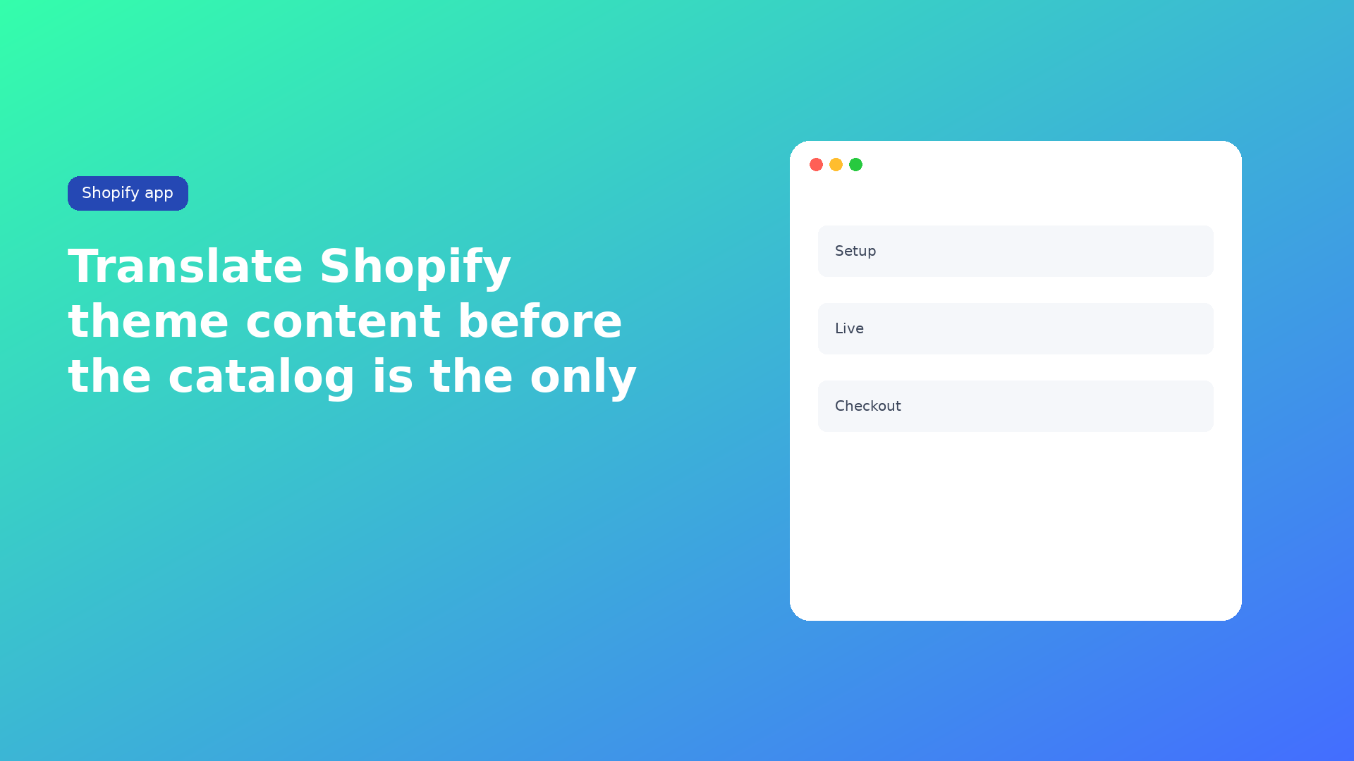 Translate Shopify theme content: buttons, sections, draft themes before go-live. Jobs skip handles; schedules sit on paid plans.