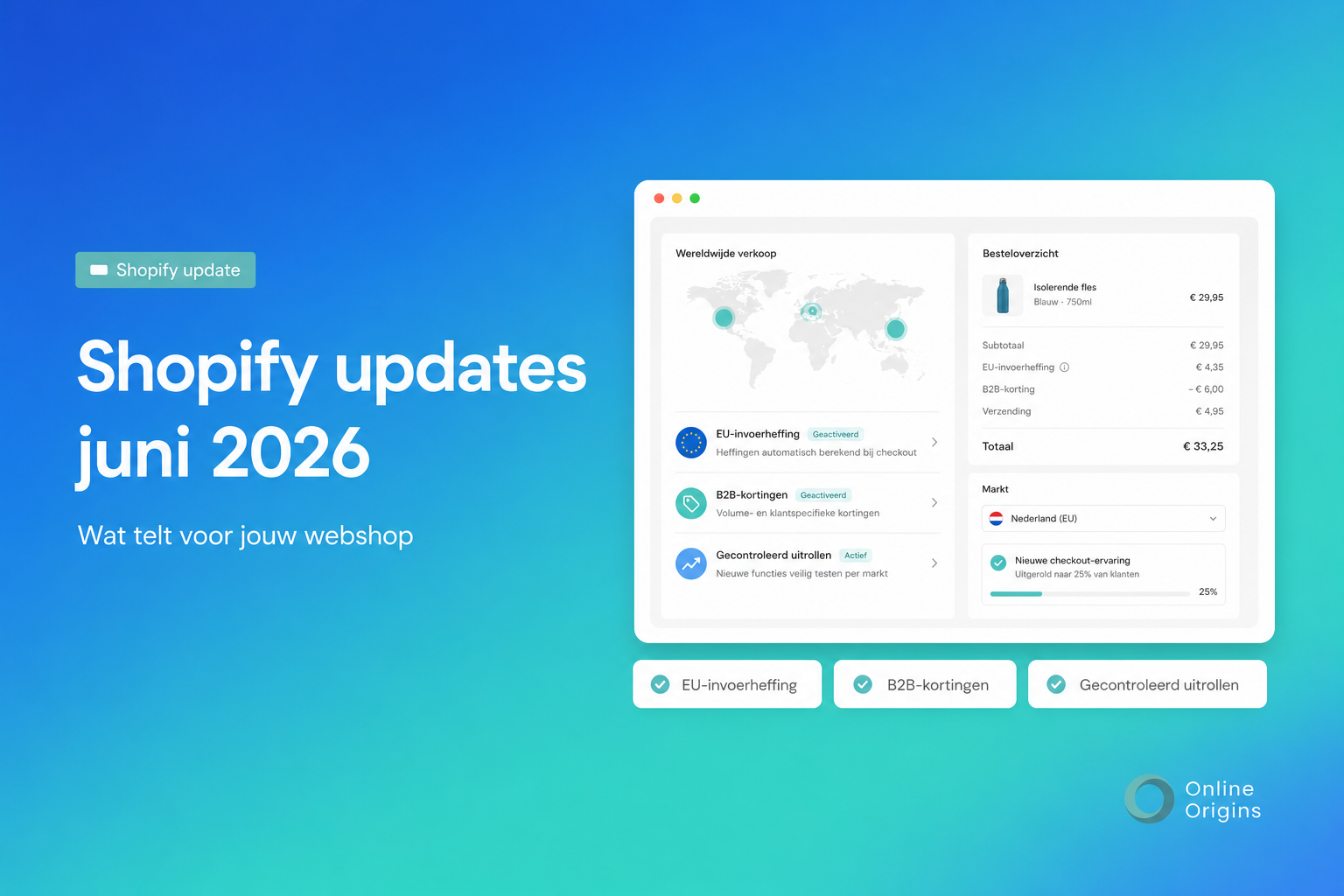 Shopify updates juni 2026: wat telt voor jouw webshop