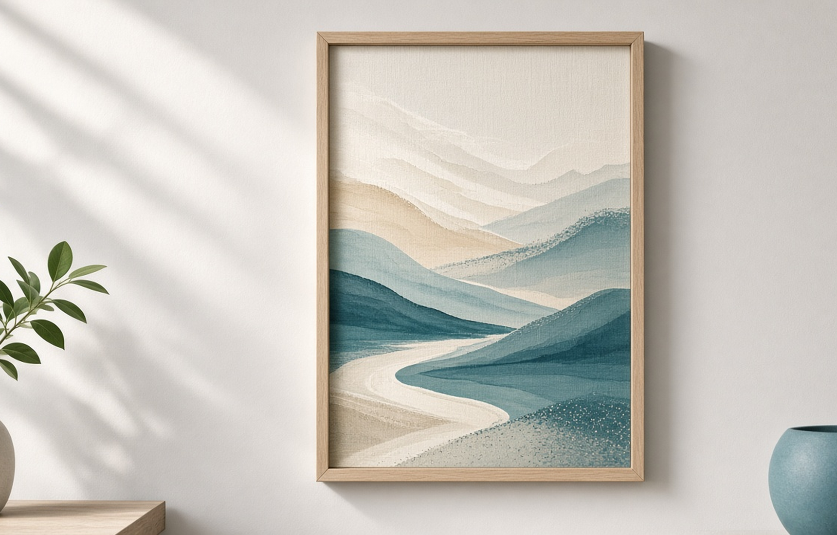 Frame canvas print demo