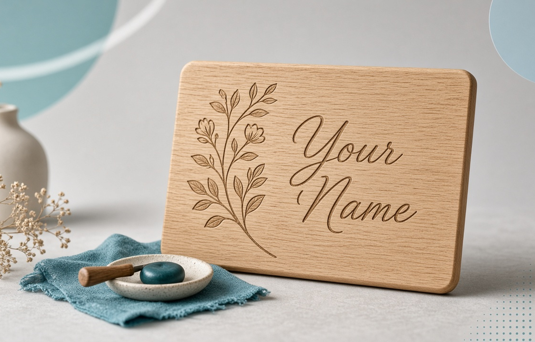 Craft engraved board demo