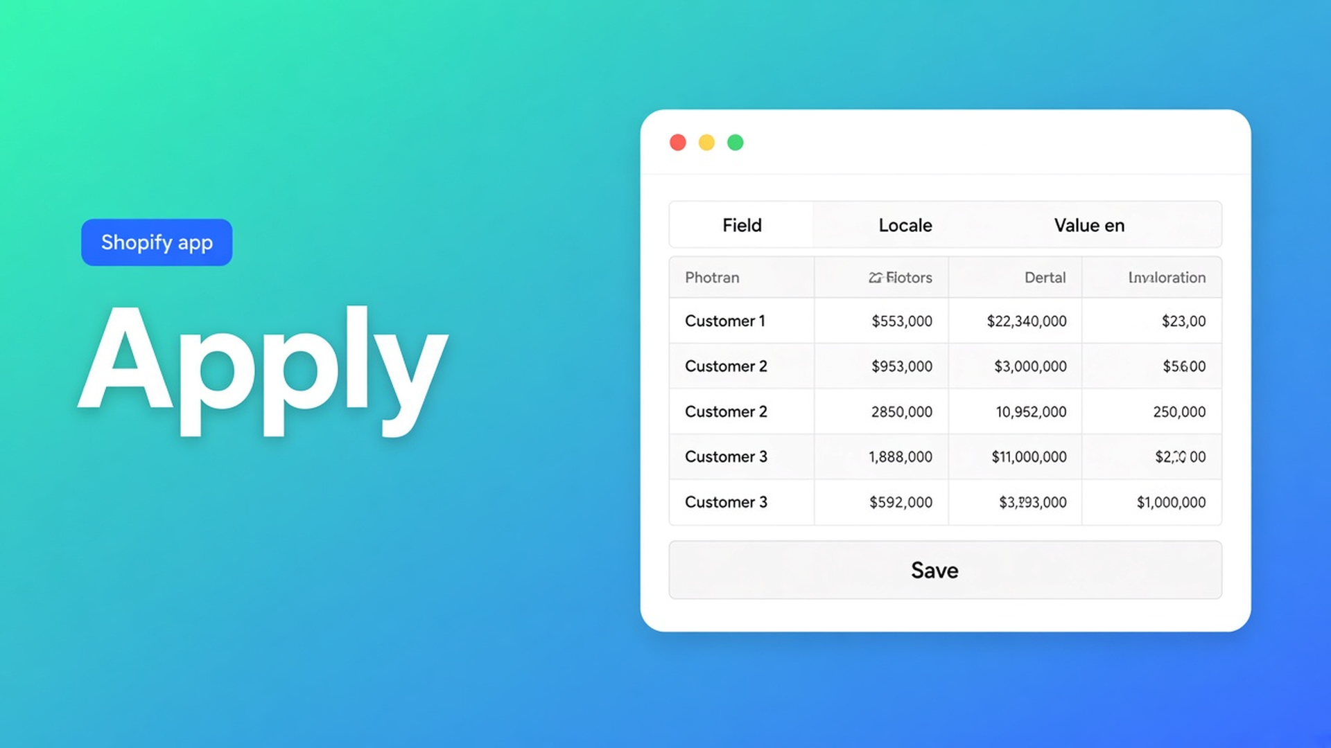 Shopify apply value to many customers: filter, Select all matching up to 50,000, pick field and value, review, Save. Nothing writes earlier.