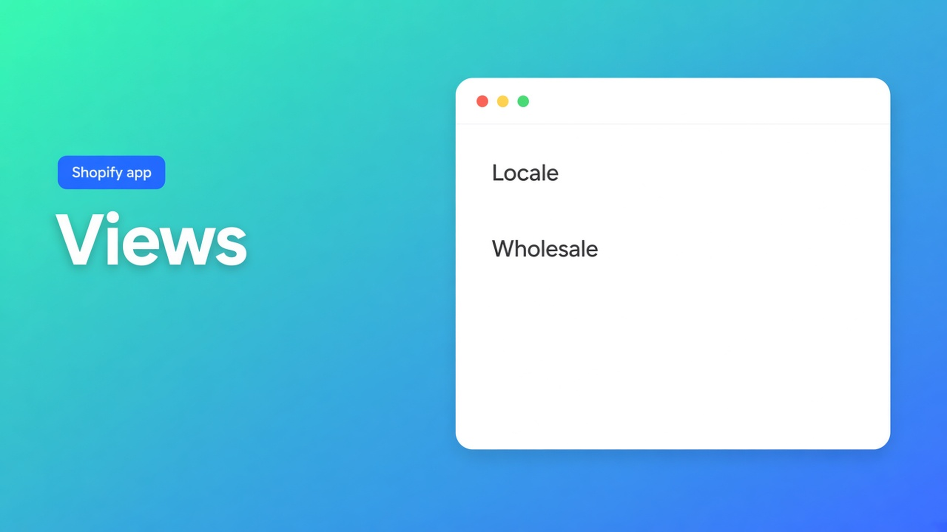 Shopify opgeslagen klantviews: kolommen, filters en sort shop-breed. Collega opent ‘Locale leeg’ of ‘Wholesale tax exempt’ — niet jouw browser-layout.
