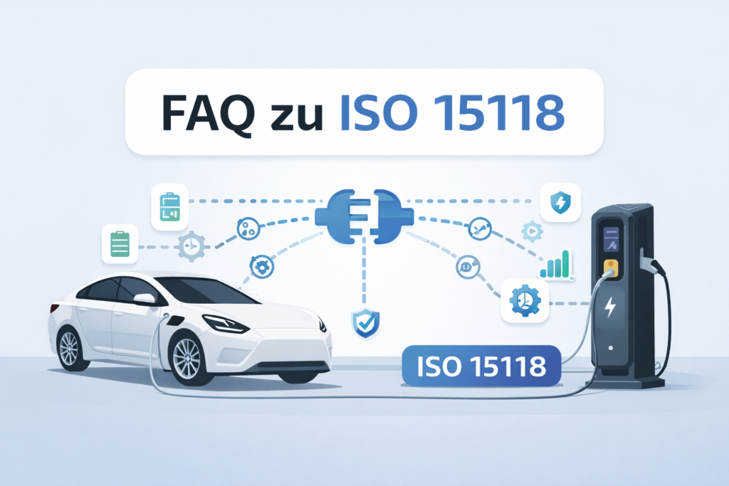ISO 15118: Der Standard für intelligente Kommunikation zwischen E-Auto und Ladestation