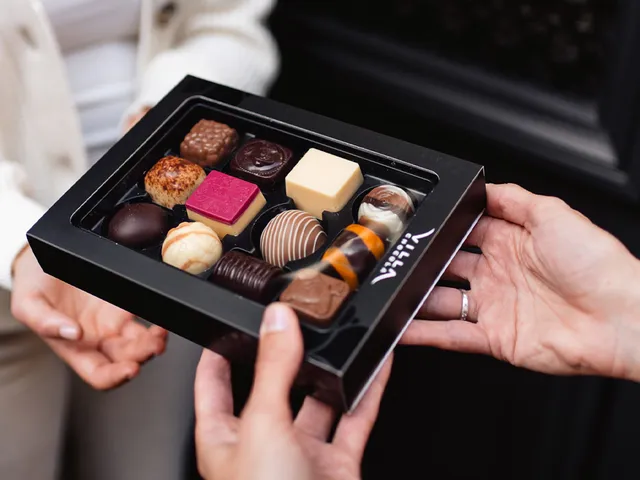 Chocolade Cadeau Box 12-vaks