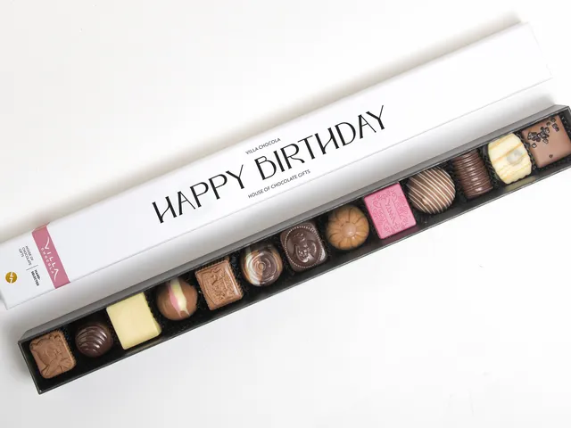 Happy Birthday - 13 bonbons