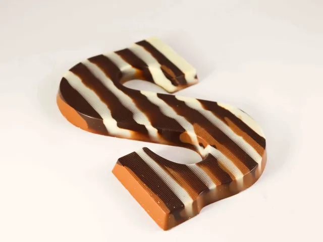 Chcoladeletter - Tricolor