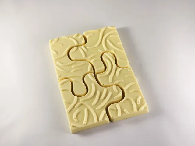 Chocolade Puzzel - Wit