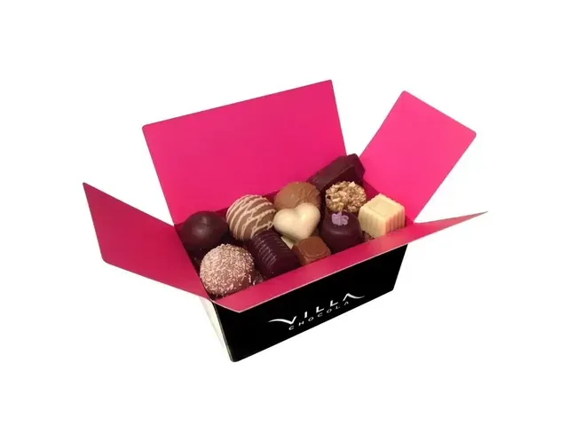 Box met 10 verschillende smaken bonbons