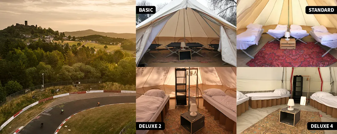 SMI bei Rad am Ring: Camp for Rent