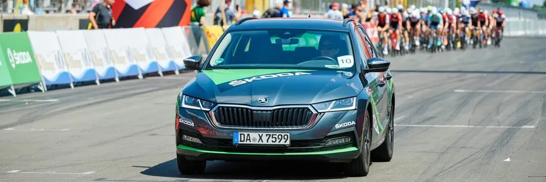 24h im Einsatz: Škoda -Servicefahrzeuge auf der Strecke