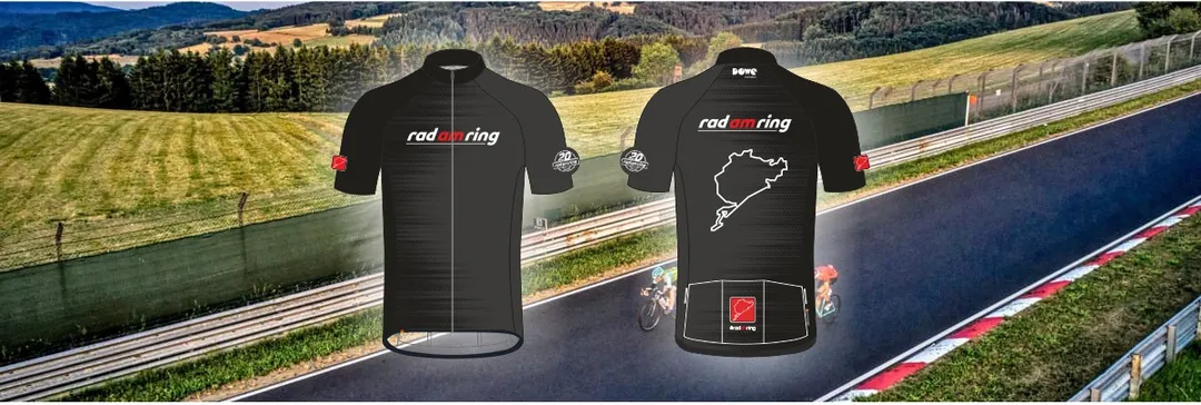 Kleider machen Ringradler: Das Rad am Ring Trikot 2023 powered by Dowe