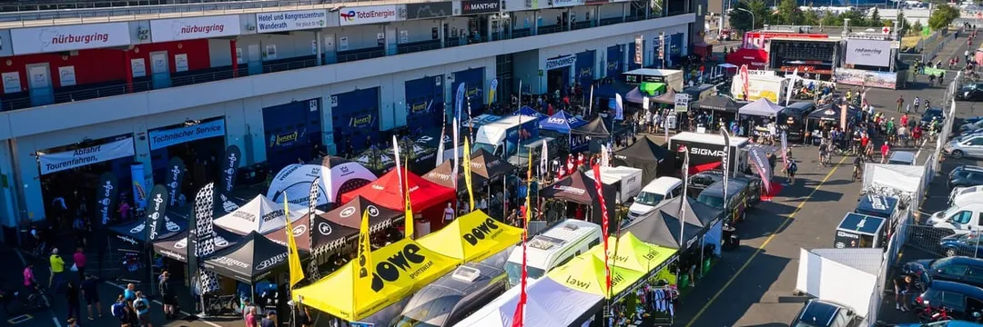 Großes Angebot: Die Expo bei Rad am Ring 2023
