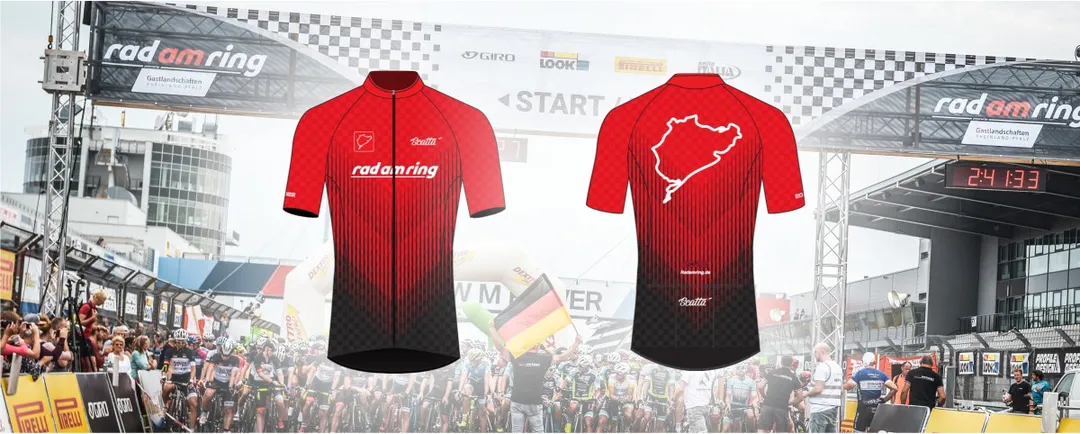 Kleider machen Ringradler: Das Rad am Ring Trikot 2022 powered by Scatta