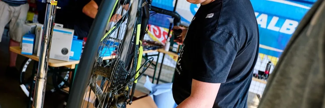 Technischer Service dank Radsport Breuer!