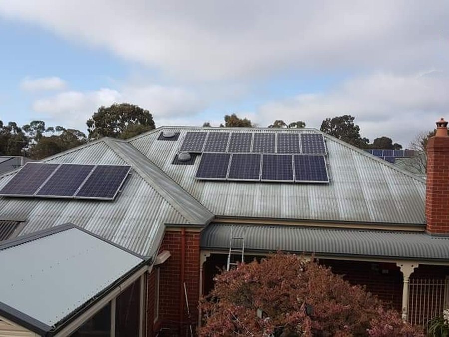 Colorbond roof restoration in Glen Waverley, before