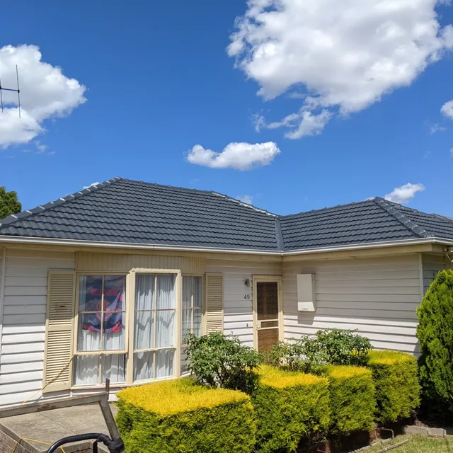 An Essendon home after our roof repair and restoration