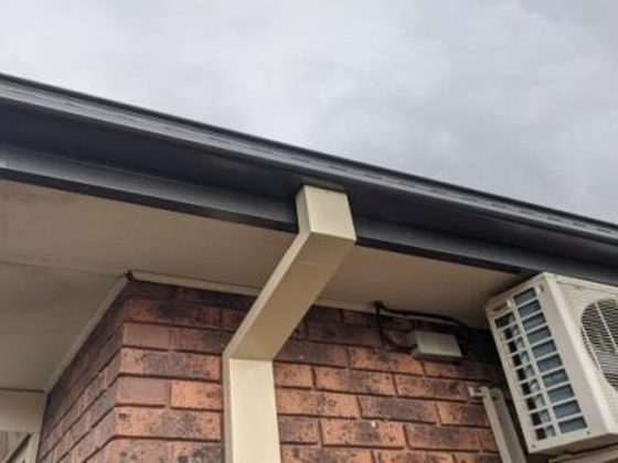 New guttering installed on a Melbourne home