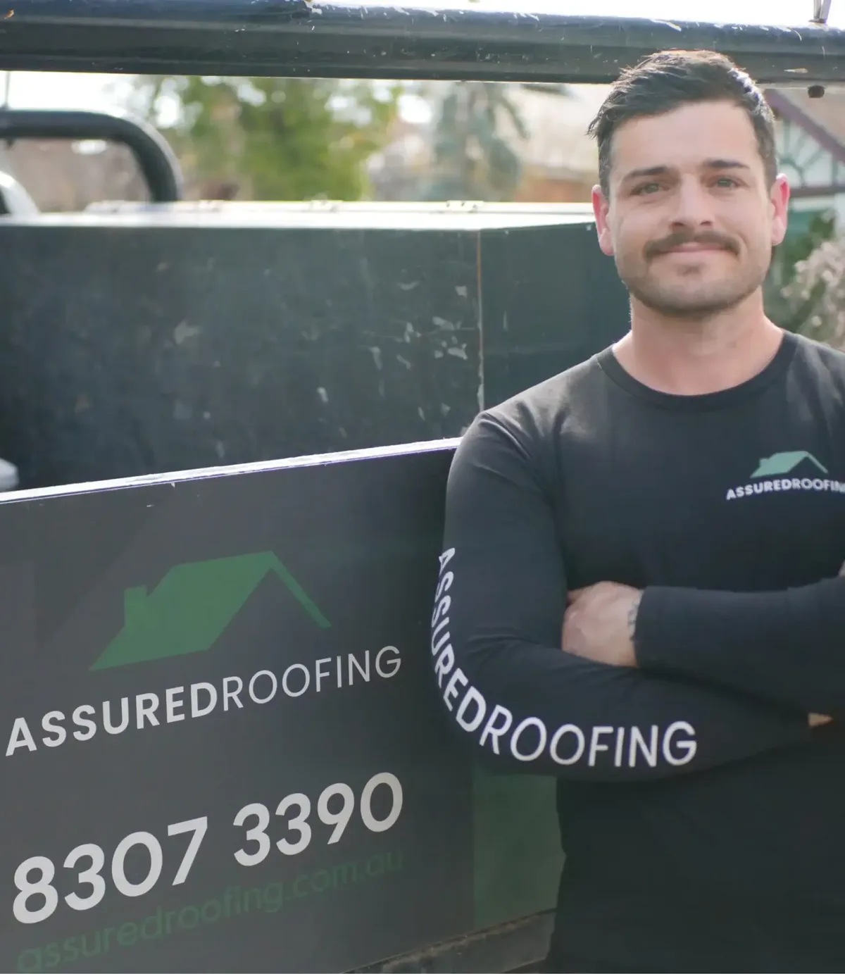 Ryan Airey, owner of Assured Roofing