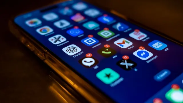 A phone screen showing missed calls and unanswered notifications stacking up.