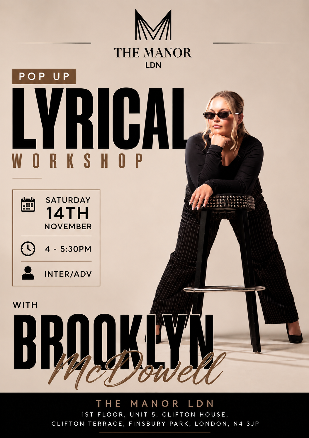 Int/Adv Lyrical with Brooklyn McDowell