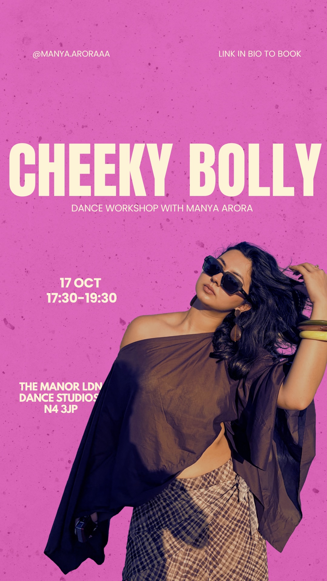 Cheeky Bollywood Dance Workshop With Maya Arora