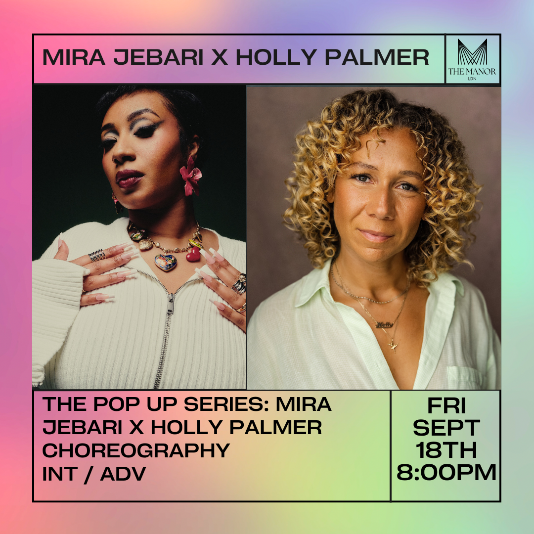 The Pop Up Series: Mira Jebari & Holly Palmer — Fri 18 September