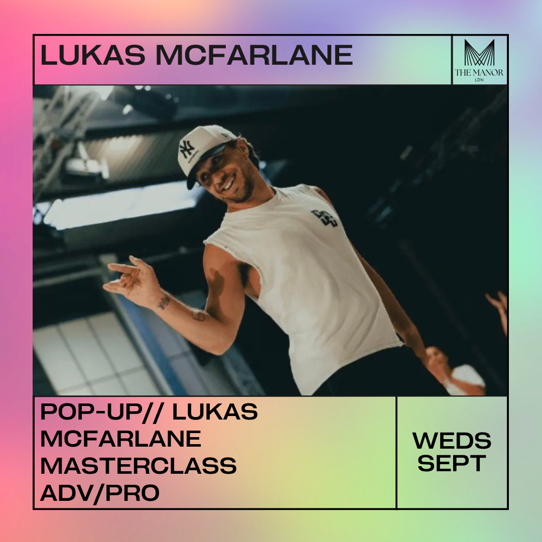 Lukas McFarlane Masterclass — Wed 9 September