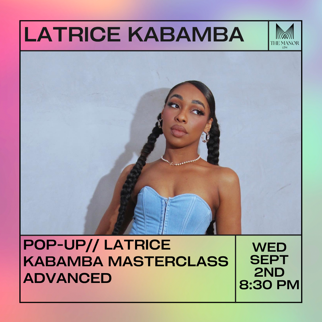 Latrice Kabamba Masterclass — Wed 2 September