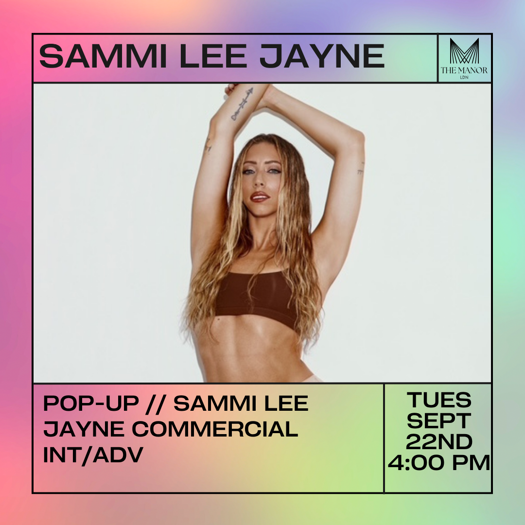 Sammi Lee Jayne Commercial Choreography — Tue 22 September