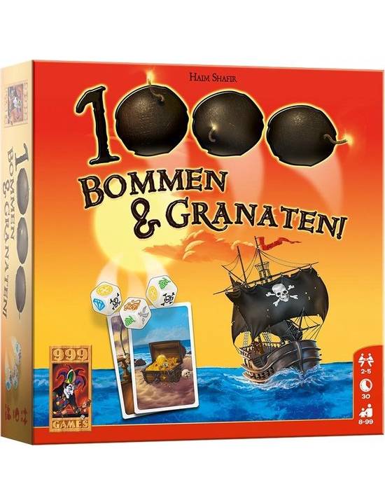 1000 bommen en granaten