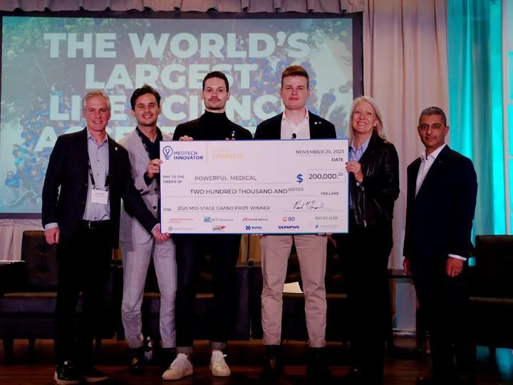 MedTech Innovator Announces the 2025 Mid-Stage Grand Prize and Value Award Winners