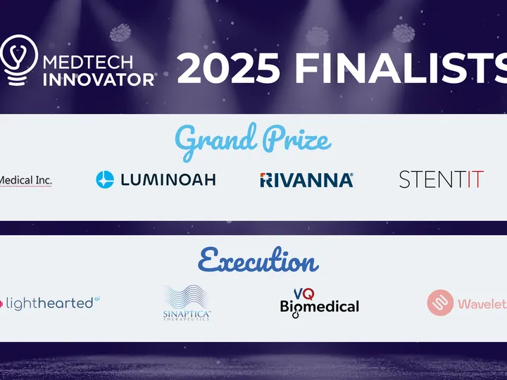 MedTech Innovator Announces 2025 Grand Prize and Execution Award Finalists