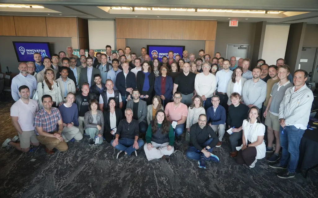 Group photo of the MedTech Innovator cohort at the Innovator Summit