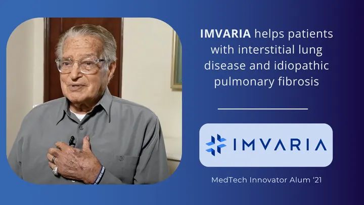 IMVARIA helps patients with interstitial lung disease and idiopathic pulmonary fibrosis